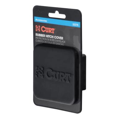 Hitch Cover Rbr Blk 2"