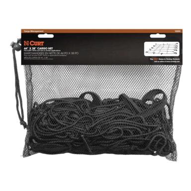 ADJSTBL CRGO NET BLK 44"