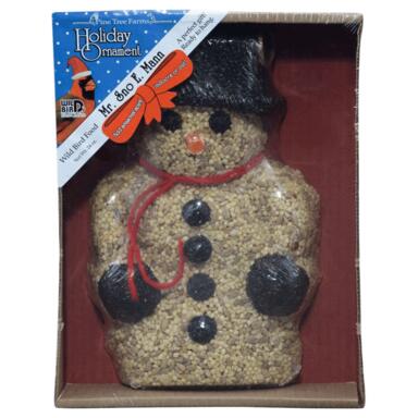 BIRDSEED SNOWMAN PRESSED