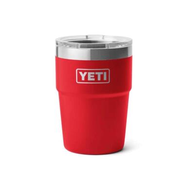 Rambler 16oz Stk Ms Res Red Yeti