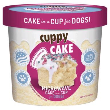 4OZ CUPPY CAKE DOG TREATnw