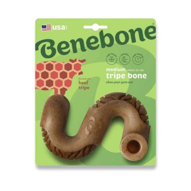 NYLON TRIPE CHEW DOG TOYnw