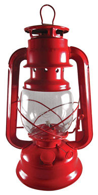 KEROSENE LANTERN RED