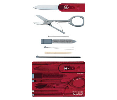 KNIFE SWISSCARD RUBY