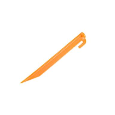 Tent Peg Ylw Poly 9" 6pk