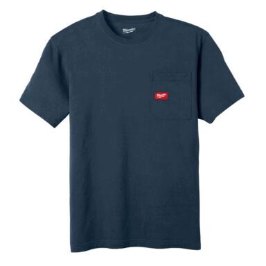 T Shrt Short Sleve Blu L