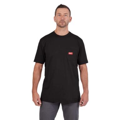 T SHRT SHORT SLEV BLK XL