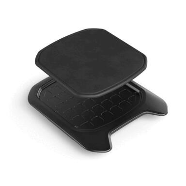 CUTTING BOARD SS BLK/BRW