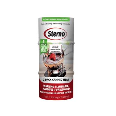 3PK 6oz Sterno Canned Heat