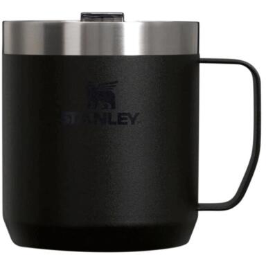 CAMPING MUG 12OZ BLK