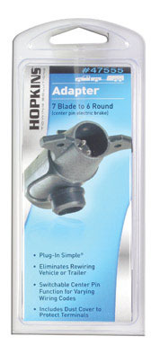 Hopkins 7 Blade to 6 Round Trailer Adapter