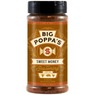 BBQ SSNG SWT MONEY 14OZ