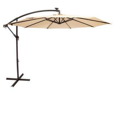 UMBRL LED OFST TAUPE 10'