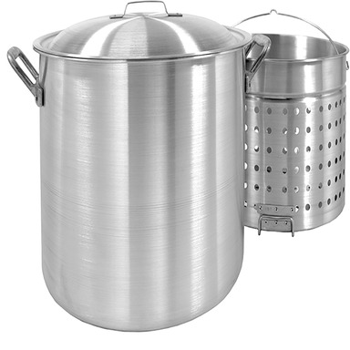 STOCKPOT W/BSKT 100-QT