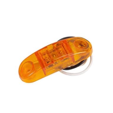 LED LGHT OBLONG AMBR 12V