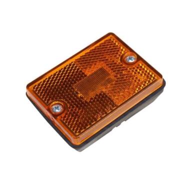LED LGHT RCTNGLR AMBR