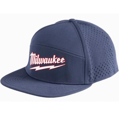 Milwaukee Flat Brim Snapback BLU