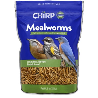 CHIRP MEALWORMS 8OZ