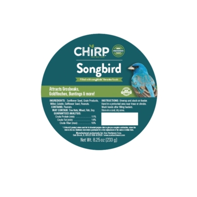 CHIRP SONGBIRD 8.25OZ