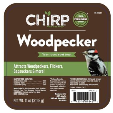 SUET WOODPKR 11OZ