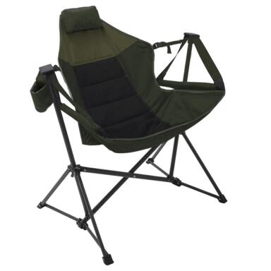 CAMPNG FLDNG LOUNGER GRN