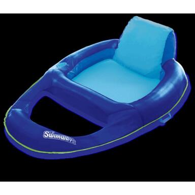 FLOATING LOUNGER BLU/GRN