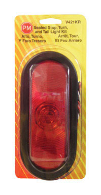LIGHT KIT OVAL RED