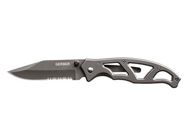 KNIFE PARAFRAME SERRATED