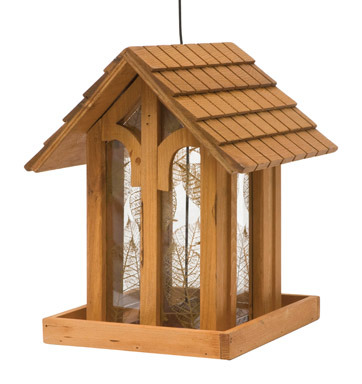 Wood Mountain Chapel Bird Feeder