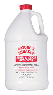 Nature's Miracle No Scent Pet Stain and Odor Remover 1 gal Liquid