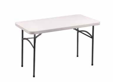 FOLDING TABLE RECT 4'