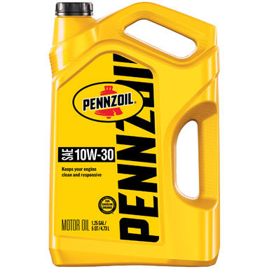 5 Quart Pennzoil 10W30 Motor Oil