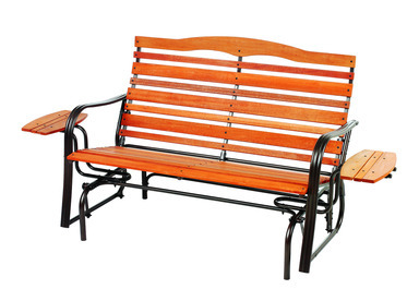 DOUBLE GLIDER W/TRAYS