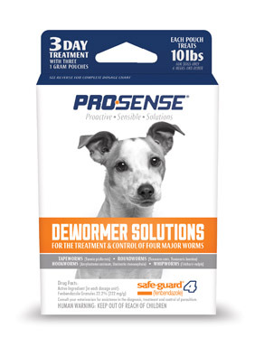 DEWORMER DOG 10LB 3CT