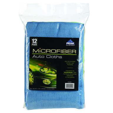 Microfiber Auto Cloth 12pk