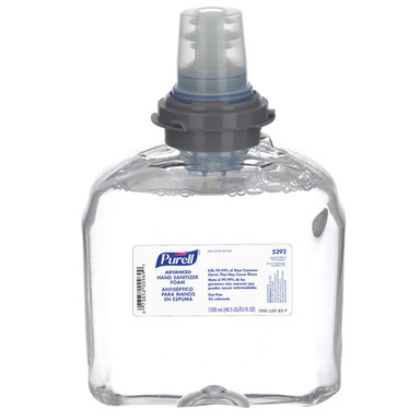 Purell Fragrance Free Scent Antibacterial Advanced Hand Sanitizer Refill 40.5 oz