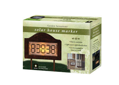 SOLAR HOUSE MARKER