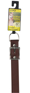 DOG COLLAR LEATHER1"X21"