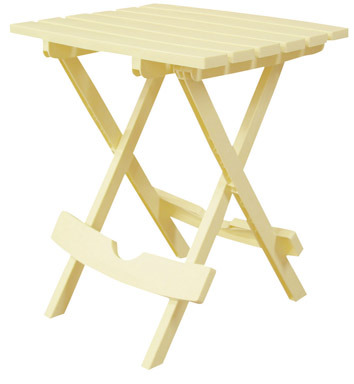 QUIK FOLD SD TABLE YLLW