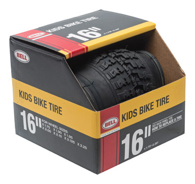 BIKE TIRE 16" BLACK