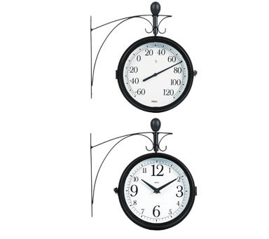 THERMOMETER AND CLOCK