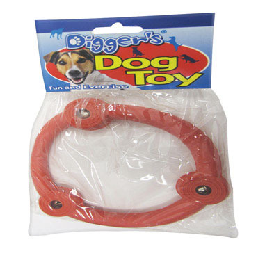 DOG TOY RETRIEVER RING