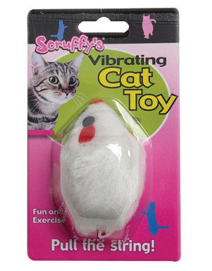  VIBRATING MOUSE CAT TOY