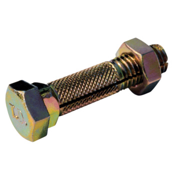 SLOTTED BOLT & NUT 8/BG