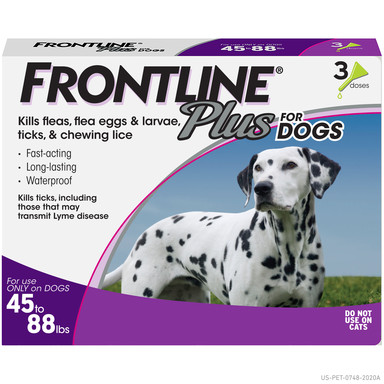 Frontline + Dogs 45-88lb