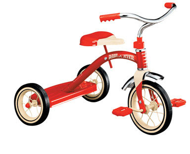 CLASSIC RED 10" TRICYCLE