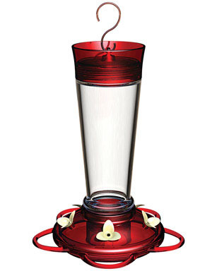 Ruby Hummingbird Feeder