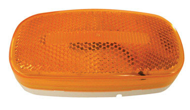 LED OVAL CLEARANCE AMBER