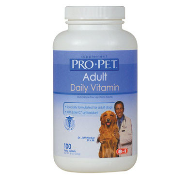 PET VITAMINS ADULT 100CT