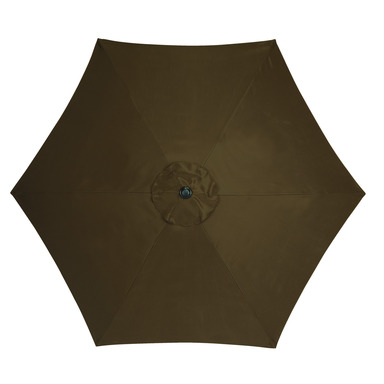 9' Brown Market Umbrella